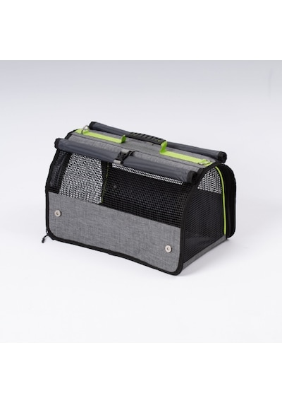 Yıkanabilir Plastik Fileli Kedi Köpek Taşıma Çantası Flybag Model