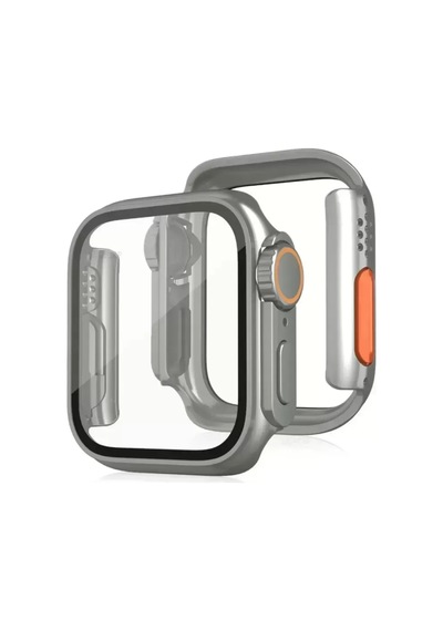 Newface Apple Watch Uyumlu 41mm Watch 49mm Kasa Dönüştürücü Ve Ekran Koruyucu - Yıldız Işığı