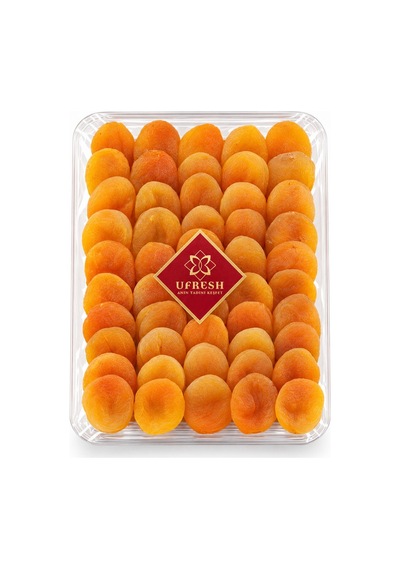 Ufresh Kuru Kayısı Şeffaf Tabak 1 KG