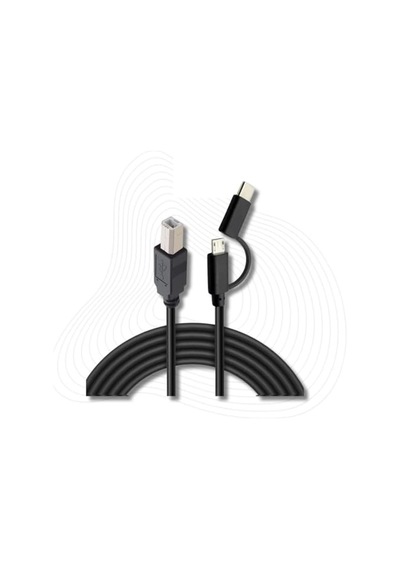 Lunatic 3351 Type C +micro Usb Yazıcı Printer Piyano Bağlantı Kablosu Hızlı Usb C Usb B Ci Sku: Smgstk6e2f7ac776