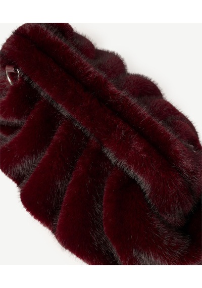 Yargıcı Kürklü Portföy Çanta 26kkcn3062x 016 Bordo