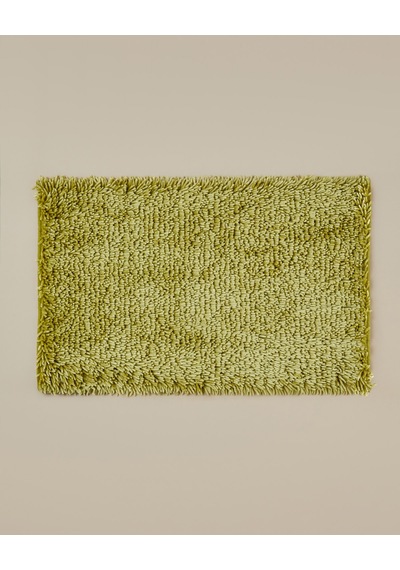 English Home Silky Shine Kaydırmaz Taban Banyo Paspası 50x80 Cm Yeşil Yeşil