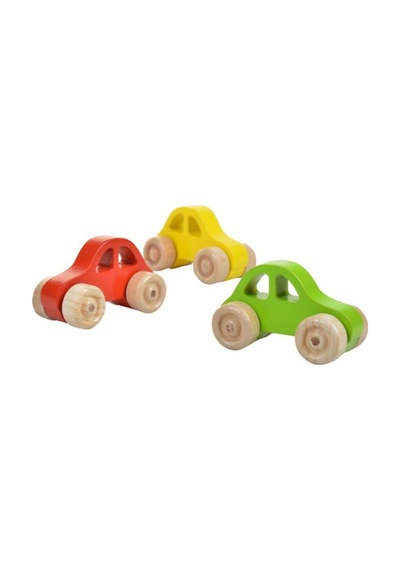 Woodnjoy Hareketli Ahşap Mini Araba