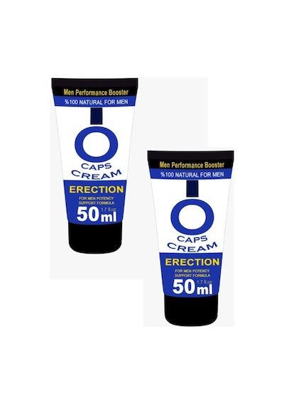 O Caps Erkeklere Sertleştirme Kremi 50 Ml X 2 Adet
