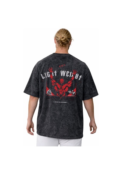 Light Weight Ronnie Coleman Fitness Bodybuilding Baskılı Unisex O Siyah
