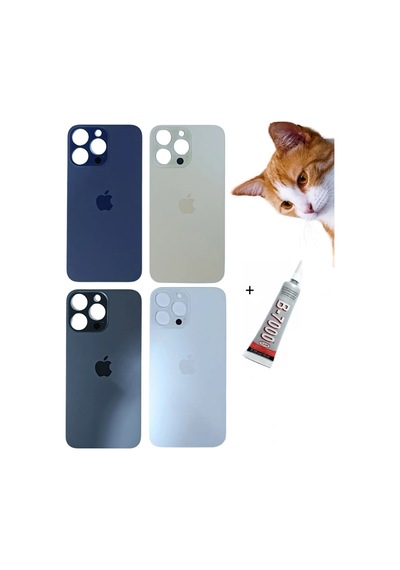 İphone 14 Pro Max Uyumlu Arka Batarya Pil Kapağı U