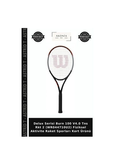 Delux Serisi Burn 100 V4.0 Tns Rkt 2 Wr044710u2 Fiziksel Aktivite Raket Sporları Kort Ürünü