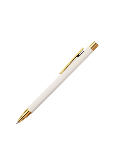 Faber Castell Marshmellow Neo Slim Tükenmez Kalem Beyaz - Altın