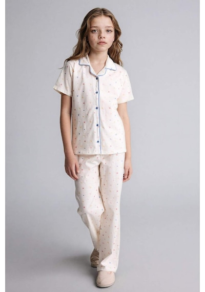 Defacto %100 Pamuklu 2'li Pijama Takımı Kız Çocuk H2654A826SP
