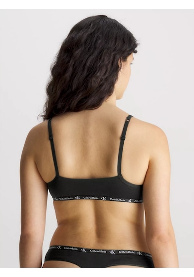 Calvin Klein Unlıned Bralette 2li Sütyen Çok Renkli