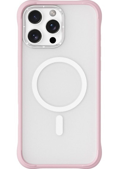 Apple Uyumlu iPhone 16 Pro Max Kılıf Magsafe Airbagli Youngkit Dynamic 2 Serisi Kapak Pembe
