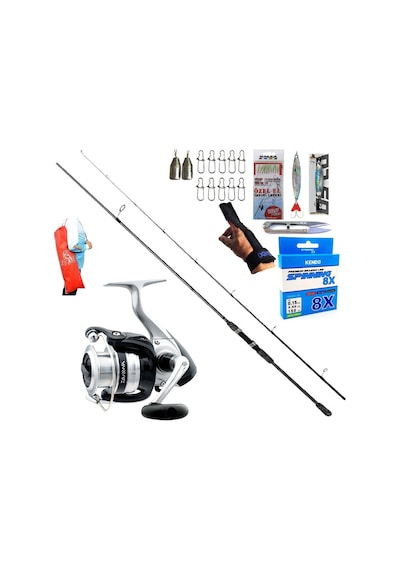 Okuma Wave Up 270cm 10-40gr Daiwa Strikeforce 4000 Spin Olta Takımı Seti