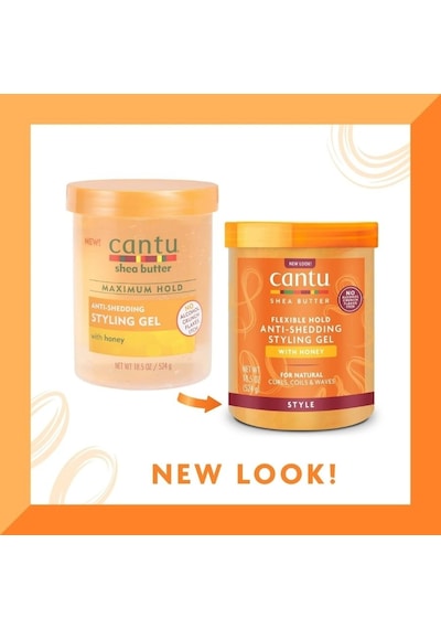Cantu Shea Yağı Maksimum Tutuş Ballı Dökülme Şekillendirici Saç Jölesi 524 G