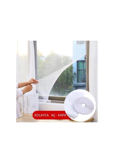 Cırt Cırtlı Pencere Sinekliği Kendin Yap 100 X 150 Standart