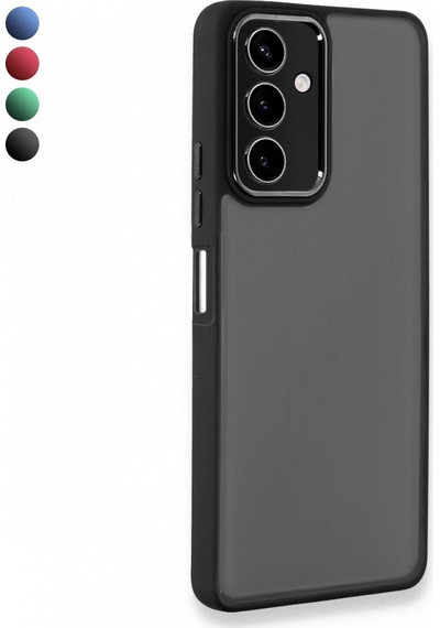 Samsung Galaxy Uyumlu A14 Kılıf Freya Lazer Lens Kamera Çerçeveli Silikon Kapak