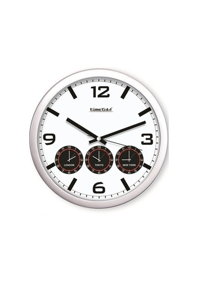 Time Gold 4'Lü Dünya Saati Plastik 40 Cm (239099034) Altın