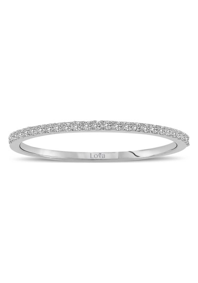Lova 0,11 Karat Pırlanta Yarımtur Yüzük - 1030299