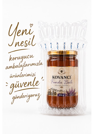 Funda Balı Doğal Katkısız Nadir Üretim Yoğun Kıvam Yayla Balı 850g