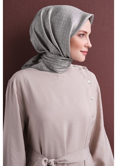 Armine Sura İpek Eşarp 2026-2027 - Sonbahar Kış-asm9622 Taş