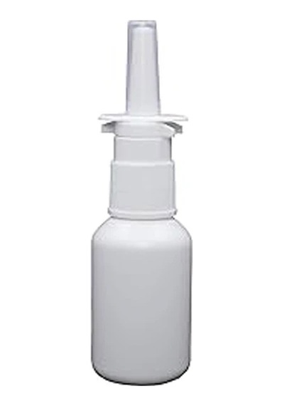 50 Ml Hdpe Boş Nazal Sprey Şişesi - Beyaz/beyaz Pompa Burun Spreyi Kutusu 250 Adet Şeffaf