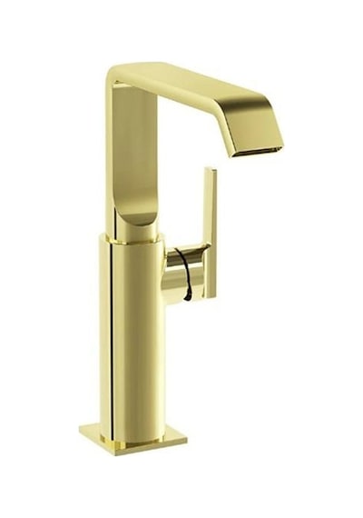 VitrA A4276574 Suit Yandan Lavabo Bataryası Soft Altın