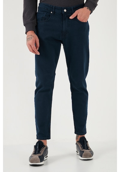 Buratti Streç Pamuklu Slim Fit Normal Bel Boru Paça Jeans Erkek Kot Pantolon 15900S31Milano Lacivert Buratti Streç Pamuklu Slim Fit Normal Bel Boru Paça Jeans Erkek Kot Pantolon 15900S31Milano Lacivert
