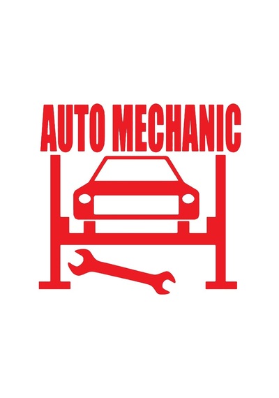 Auto Mechanic Kaliteli Kaliteli Sticker 12 X 12 Cm