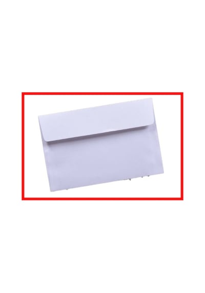 Düğün Atkı Zarfı, Mektup Zarfı, Para Zarfı, Beyaz 1. Hamur Davetiye Zarfı 12x18cm 8 Paket 800 Adet