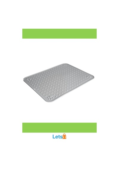 Kaymaz Dayanıklı Pvc Tuvalet Önü Paspası 52x42 Cm