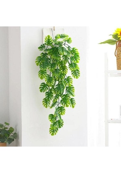 Yapay Çiçek Sarkan Monstera Devetabanı 5 Dallı 70cm Diğer