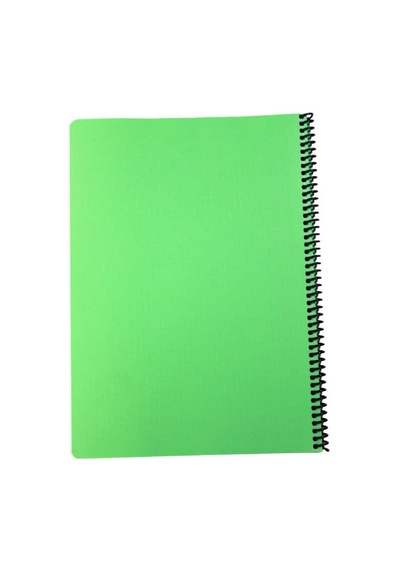 Umur - My Note Mynote A4 72 Yaprak Spiralli Plastik Kapak Defter Pastel Çok Renkli