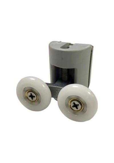 Duşakabin Tekerleği Rulman 4 Lü Set Gri Teker Çapı 24 Mm Gri