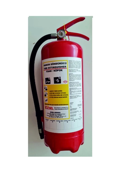 6 Kg Köpüklü Yangın Söndürme Cihazı