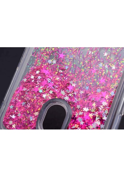 Samsung Uyumlu Galaxy J7 Pro Kilif Sivili Tasli Silikon Kilif K.Pembe 334722779