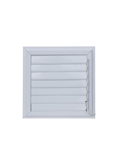 Alüminyum Menfez Beyaz Uzun Ömürlü Banyo Wc Havalandırma Panjur