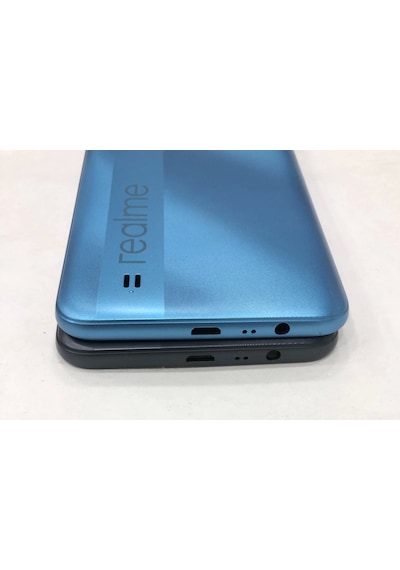 Realme C11 2021 Rmx3231 Kasa Arka Kapak Pil Kapağı - Mavi