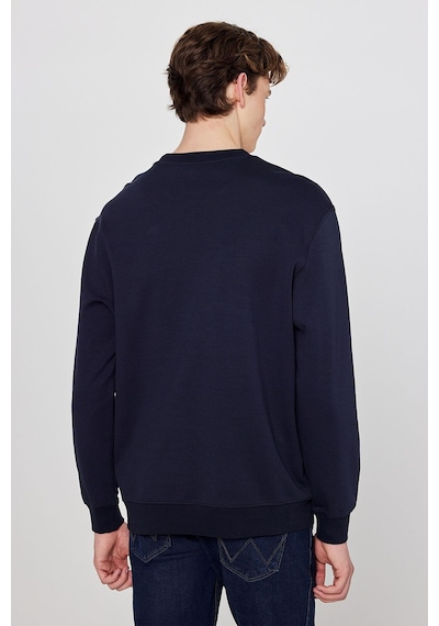 Wrangler Pamuklu Regular Fit Normal Kesim Bisiklet Yaka Logo Detaylı Sweatshirt Lacivert Wrangler Pamuklu Regular Fit Normal Kesim Bisiklet Yaka Logo Detaylı Sweatshirt Lacivert
