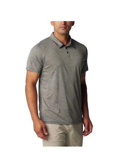Columbia Hike Polo Erkek Kısa Kollu Polo Yaka Tişört Gri Ao3614-011 001