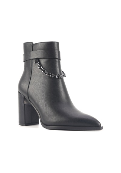 Nine West Flora 4pr Siyah Kadın Topuklu Bot 000000000101701975 Siyah