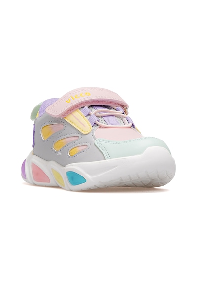 Vicco Lamb Kız Çocuk Işıklı Hafif Sneaker Spor Ayakkabı 25k 346.227 Pk Gümüş GÜMÜŞ