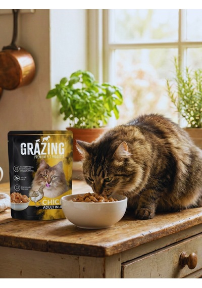 12li Kedi Yaş Maması Tavuklu Gelişim Sağlar 85 Gr X 12 Adet