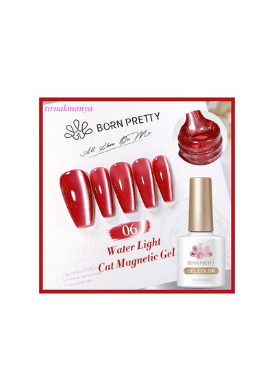 Born Pretty 10ml Water Light Cat Magnetic Kalıcı Oje Wl-06 58465