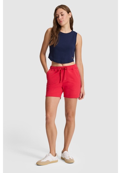 U.s. Polo Assn. Kadın Kırmızı Şort Örme 50323525-vr030