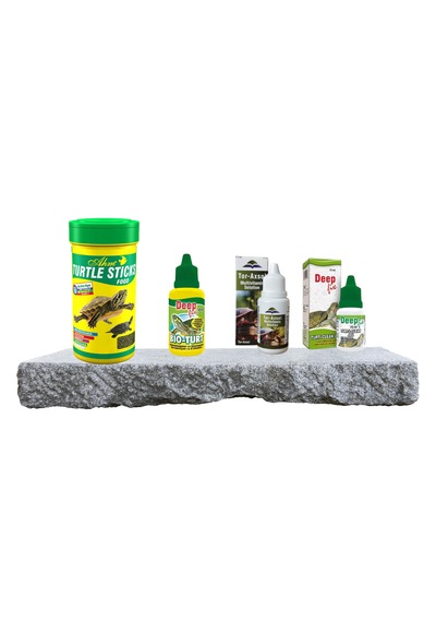 Purecanpati Ahm Turtle Sticks 250 Ml Yem + Bioturt + Tor-axsol Vitamin + Deepfix Kabuk Koruyucu Seti