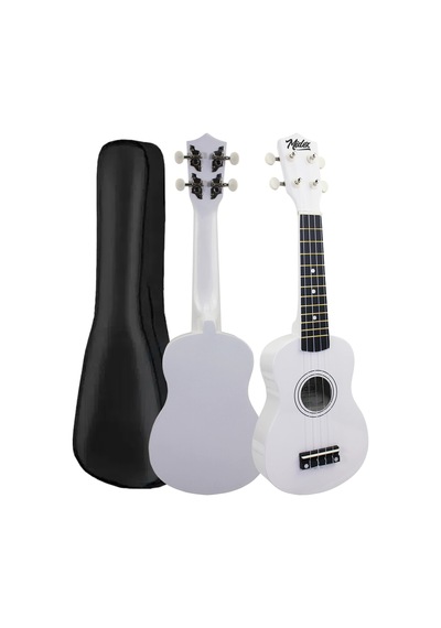 Midex Ukx-901wh Beyaz Soprano Ukulele Askı Çanta Metod Pena