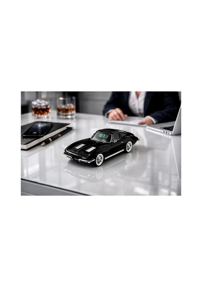 Ws1969 Klasik Araba Tasarımlı 10w Güçlü Ses Led Işıklı Usb,handsfree,bluetooth Hoparlör,fm Radyo-siyah