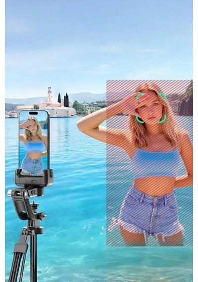 Torima C16 Telefon Tutucu Çok Amaçlı Tripod Kamera Tripod Mobil Ayak Kayıt Ayağı Cihaz Standı