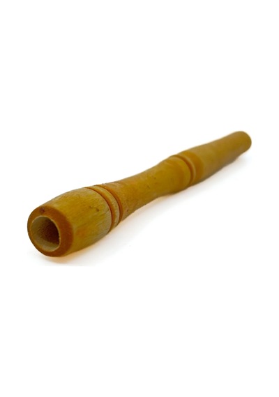 El Yapımı Slim Ahşap Ağızlık 5 Mm - Sarı