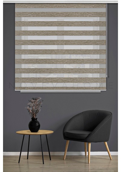 Zebra Stor Perde 05 Koyu Bej Mutfak Çocuk Odası Ofis Balkon Salon Perdesi Güneşlik Perde Plaseco Koyu Bej Zebra Stor Perde 05 Koyu Bej Mutfak Çocuk Odası Ofis Balkon Salon Perdesi Güneşlik Perde Plaseco Koyu Bej