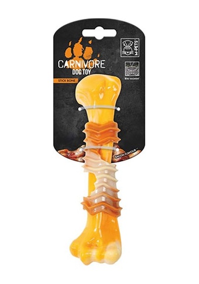 M-pets Carnivore Ring Bone Pastırma Aromalı Kemik Köpek Oyuncağı Sarı Small 17,8x4,9x4 Cm 244-50122.01